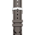 thumbnail image 3 of Morellato Lena Silicone Watch Strap - Dark Brown - 18mm - Chrome-plated Stainless Steel Buckle - RUBBER Collection, 3 of 10
