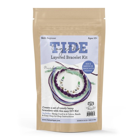 Hemptique Layered Bracelet Kit-Aruba