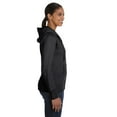 thumbnail image 2 of econscious Ladies' Organic/Recycled Full-Zip Hooded Sweatshirt - CHARCOAL - M, 2 of 2
