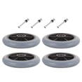 thumbnail image 1 of Phenofice 4pcs Front Wheel Walkers Heavy Duty Accessories For Patient Care With PVC Material, 1 of 7