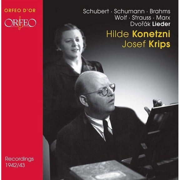 Josef Krips - Lieder - Music & Performance - CD