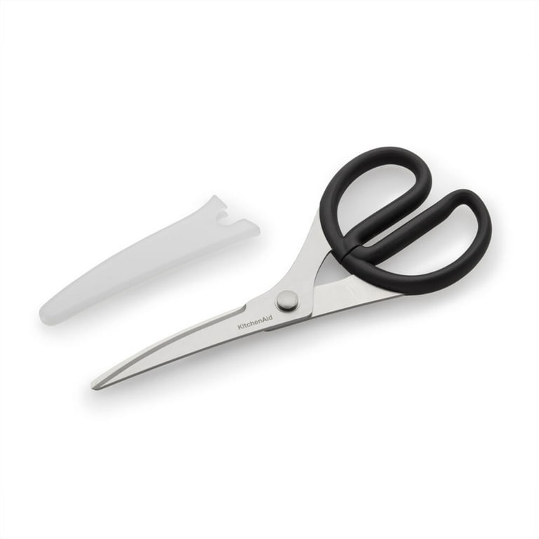 Kitchenaid Universal Stainless Steel Bent Shears in Black 