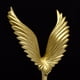 thumbnail image 5 of Estatua de águila/ángel, adorno de resina, escultura, para interiores y habitaciones. El 105x3x15cm los 7x3x15cm, 5 of 7