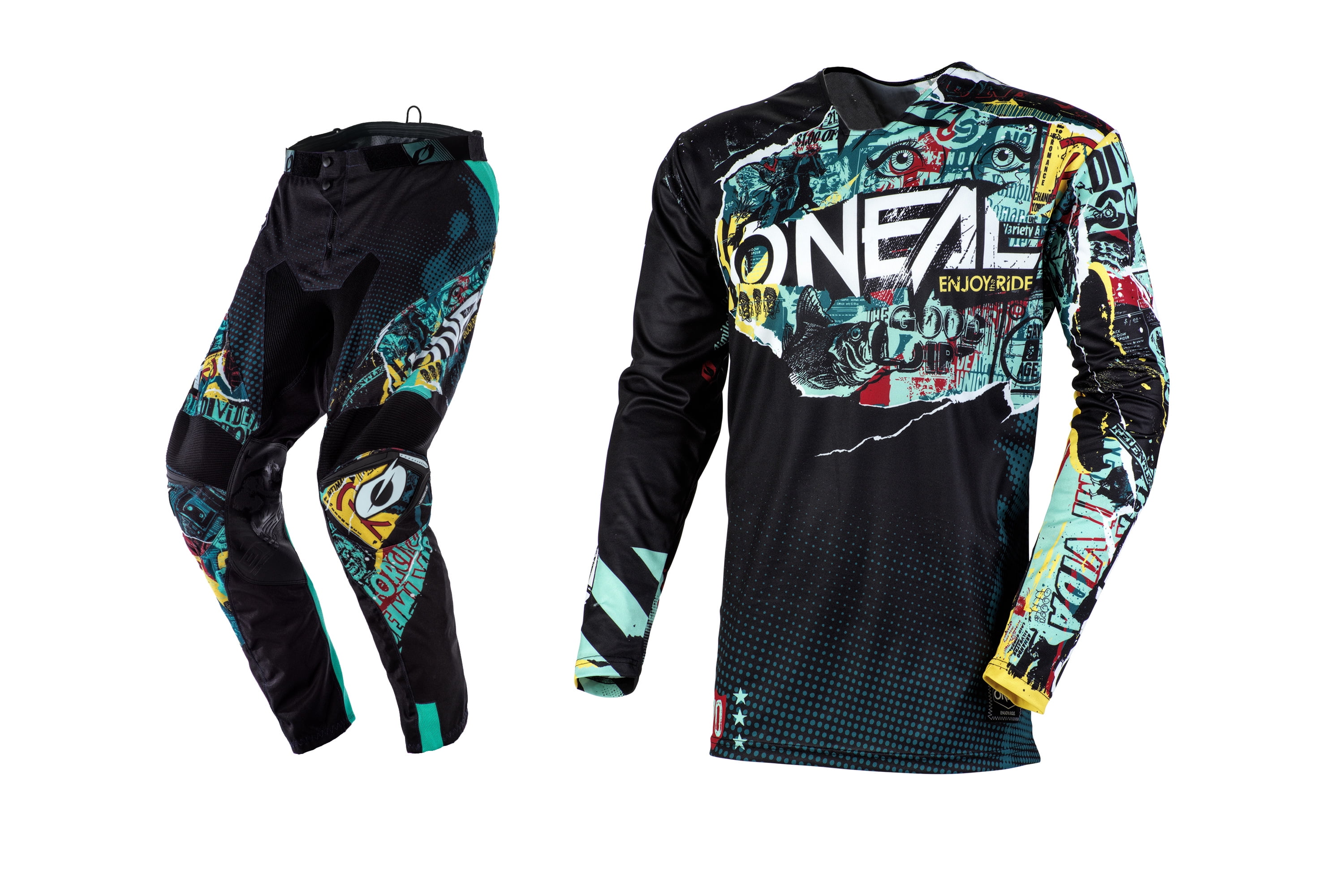 youth motocross jersey and pants combo