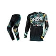 thumbnail image 1 of Oneal Mayhem-Lite Savage Black/Green Motocross Dirt bike Offroad MX Jersey Pants Combo Package Riding Gear Set Jersey, 1 of 6