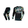 Oneal Mayhem-Lite Savage Black/Green Motocross Dirt bike Offroad MX Jersey Pants Combo Package Riding Gear Set Jersey
