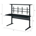 thumbnail image 7 of ACME Canzi Gaming Table with USB Port in Black, 7 of 7