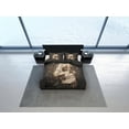 thumbnail image 4 of Calavera Negro Funda Nórdica Juego Colcha, Dormitorio Ropa de cama con funda de almohada, 4 of 4