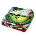 thumbnail image 2 of Cute Anime Cartoon Blanket Flannel Fleece Throw Blankets Super Soft Cozy Warm Plush Bedding For Sofa Living Room Bedroom-50"X40" -Q28, 2 of 5