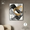 thumbnail image 5 of Golden Chaos II Canvas Neutral Boho Art by Art Remedy, Black Frame, 36" x 45", 5 of 7