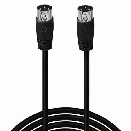 DIN 3pin Male to Male 3 Pin Transmission Cable for DVD Player Power Auditory Video AC Power Medical Equipment Connection