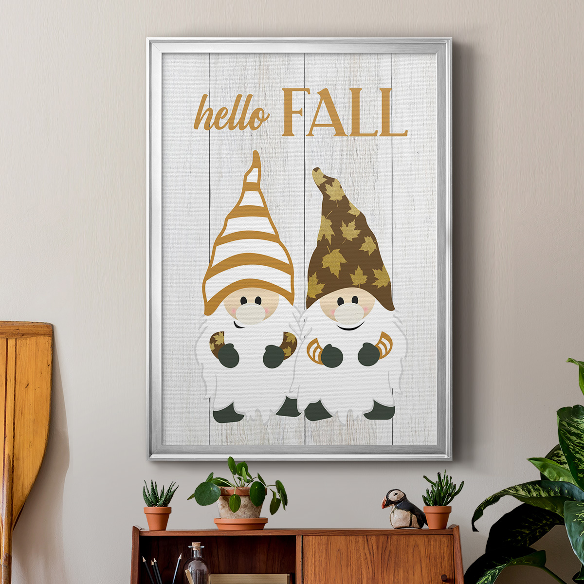 Harvest Gnomes Premium Classic Framed Print - Ready to Hang