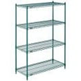 thumbnail image 4 of Global Industrial 18426G 42 x 18 x 63 in. Nexel Poly-Z-Brite Wire Shelving, Green, 4 of 4
