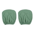 thumbnail image 4 of Funda de respaldo elástica Advancent 2 piezas para sillas de oficina decoración hogar estilo Verde militar, 4 of 5