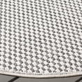 thumbnail image 4 of SAFAVIEH Sisal All-Weather Delroy Solid Indoor/Outdoor Area Rug, Grey/Ivory, 6'7" x 6'7" Round, 4 of 8