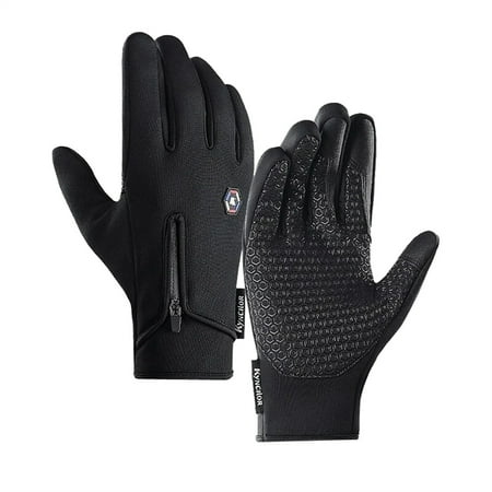 

Sports Safety Glove Winter Cycling Ski Outdoor Gloves Telefingers gloves Waterproof Warm Gloves