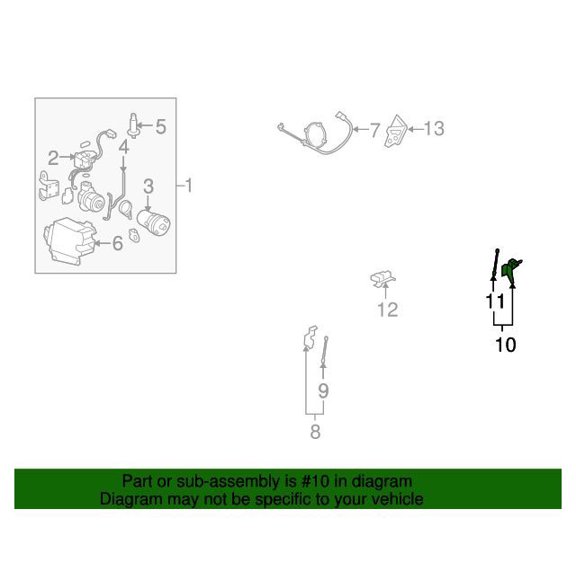 GM 25767365 Sensor Asm-Elek Susp Rr Posn