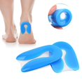 2 Pairs Silicon Gel Ushaped Spur Cup Heelplantar Fasciitis Cushion
