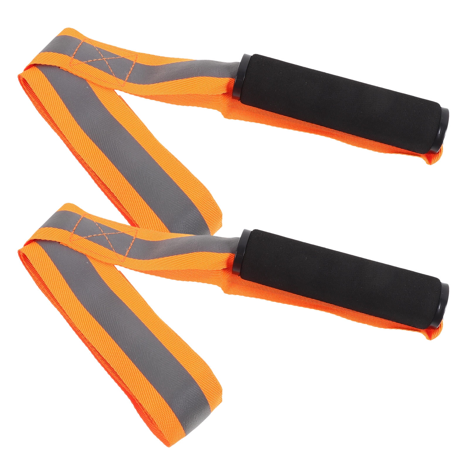 FOMIYES 2Pcs Heavy Duty Orange Nylon Deer Dragging Rope Practical Reusable Hunting Gear