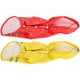 thumbnail image 3 of 2 impermeables para perros, con capucha y banda reflectante de seguridad, color rojo y amarillo (rojo y amarillo S), 3 of 14