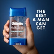Gillette Antiperspirant and Deodorant for Men, Clear Gel, Arctic Ice, 3.8oz