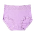 thumbnail image 1 of PEASKJP Womens Panties High Waisted Ladies Panties Full Coverage Briefs, Hot Pink L, 1 of 5