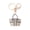 Blue, variant on SmartBy Tote Charm Keychain Rhinestone Enamel Tote Bag Charm with Key Ring Sparkly Handbag Keychain Purse Charm Gift for Women Girls Friends