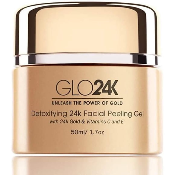 Gel Exfoliante con oro de 24k 50ml GLO24K