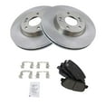 thumbnail image 3 of TRQ Front Brake Pad & Rotor Kit Brake Pads Brake Rotor Ceramic Fits Select 2010-2012 Hyundai Santa Fe 2011-2013 Kia Sorento, 3 of 5