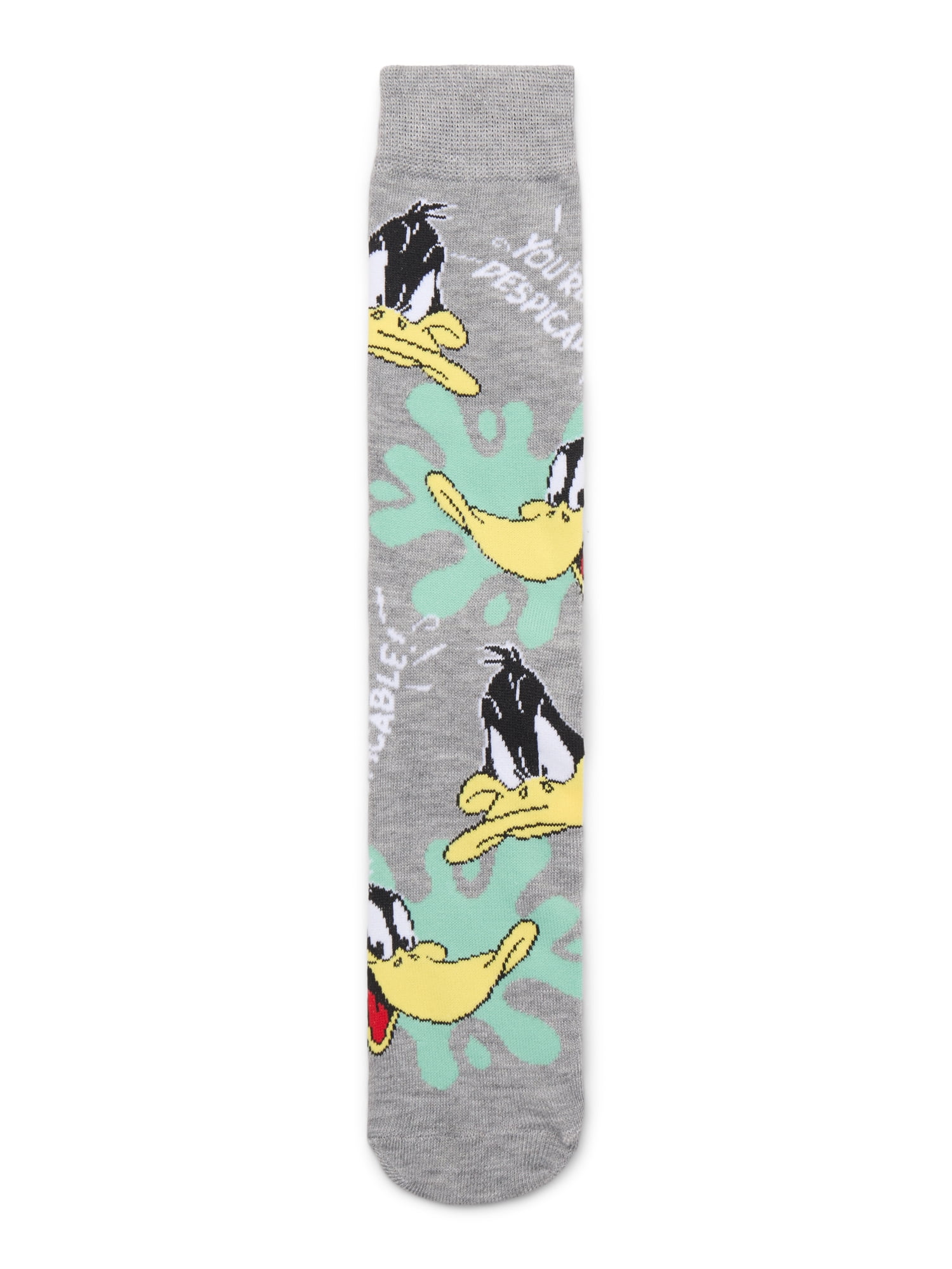 Looney Tunes Men's Crew Socks, 6-Pack, Shoe Sizes 8-12