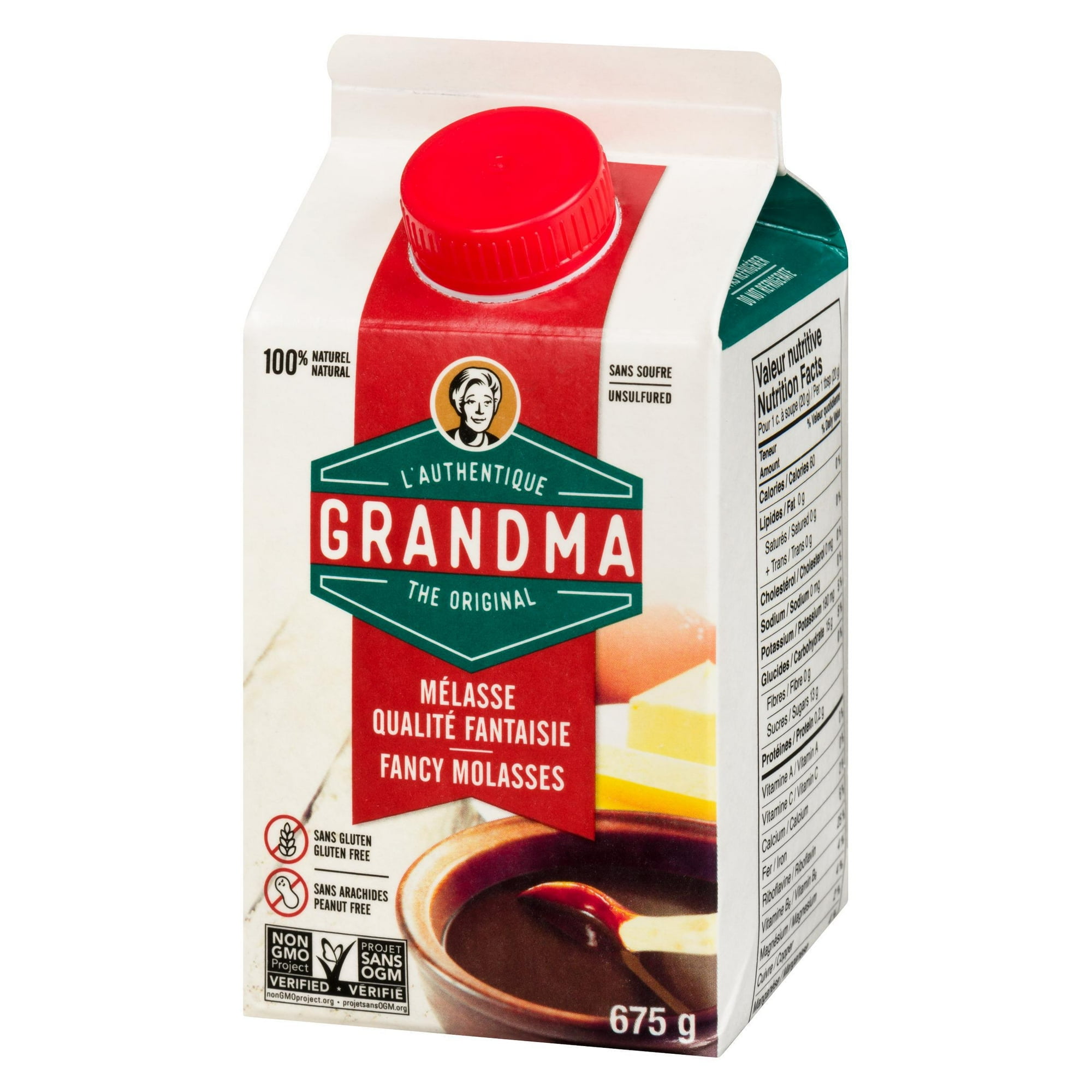 Grandma 100% Natural Gluten Free Fancy Molasses