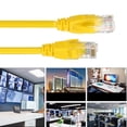 thumbnail image 6 of Sarapandan RJ45 1000M CAT5 Gigabit High Speed Ethernet Lan Network Yellow Patch Cable 2 meters, 6 of 7
