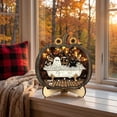 thumbnail image 5 of Ghost Black Cat Bathtub Pumpkin Wooden DIY Puzzle, Spooky Halloween Bathroom Scene Assemble Tabletop Decor for Bookshelf, Halloween Home Decor, 5 of 6