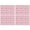 Pioneer Flower Floral-2, variant on Pioneer Flower Floral Print Pattern Summer Placemats Table Placemats Set Of 6-Linen Kitchen Washable Placemats Table Mats 12x18 Inch Non-Slip Heat Resistant