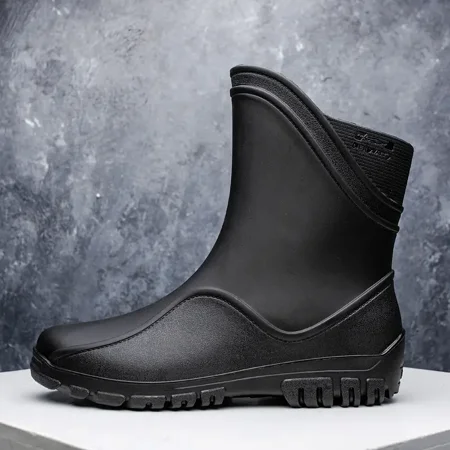 

Men‘s Fashion Non-slip Waterproof Wear-resistant Rain Boots