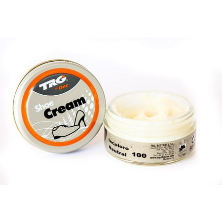 TRG the One Shoe Boot Cream Leather Polish 50 ml Jar (1.76 (Best Shoe Polish For Leather Boots)