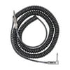 Lava Retro Coil 20 Foot Instrument Cable Straight to Right Angle Black