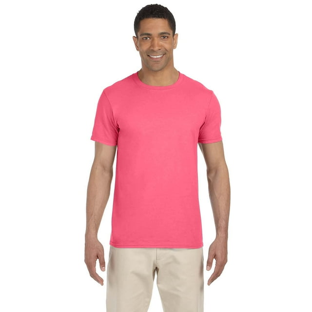Gildan Men's Softstyle Preshrunk Tearaway Label T-Shirt, Style G64000