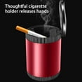thumbnail image 5 of Ashtray Car Car Ashtray Creativeness Covered Car With Cover LED Light Car Portable Withered Cool Ashtrays, 5 of 8
