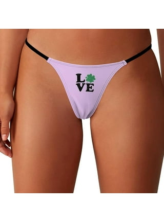 Saint Eve, Intimates & Sleepwear, Womens Panties Hi Cut Underwear M Green  Ivory 26