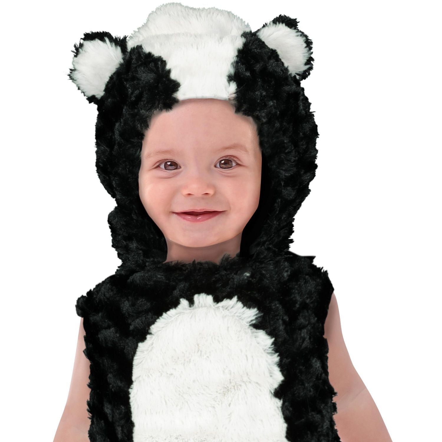 Baby's Lil’ Stinker Skunk Plush Costume 6-12 Months.