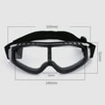 thumbnail image 3 of Motorcycle Goggles Vintage Pilot Leather Riding Glasses Scooter ATV Off-Road Anti-Scratch Dust Proof Eyewear, 3 of 6
