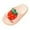 Pink, variant on Kids Slides Cute Pineapple Fruit Design Soft Sole Open Toe Shoes for Summer Home Indoor Play Boys And Girls,Yellow,2.5-3 Years