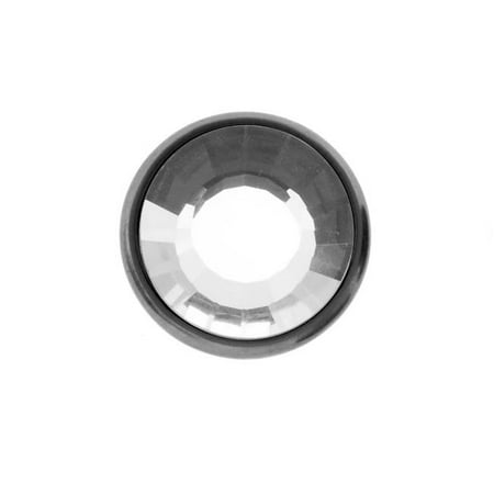 SWAROVSKI ELEMENTS Gun Metal Tone Crystal Decorative Button 11mm (1 Set)