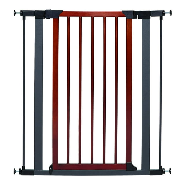 MidWest Homes for Pets 39 Inch Pressure Tension Safety Gate with Safe Latch