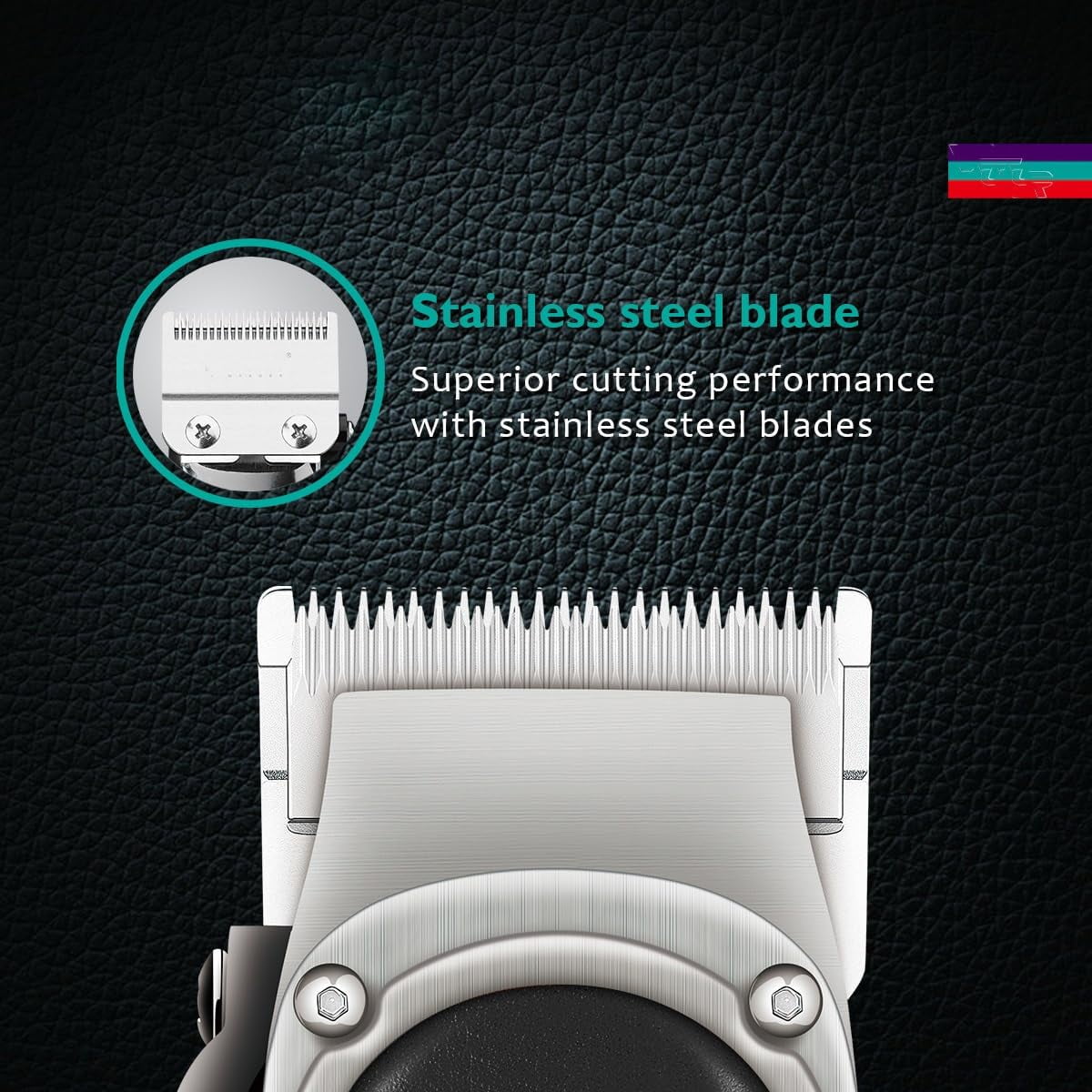 Hair Clippers Hair Trimmer Adjustable Hair Clipper Barber Cordless Hair Cutting Machine Haircut Digital Display Trimmer For Men(Orange with box)