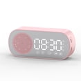 thumbnail image 1 of DIGITAL AUMENTARIO ESPEJO MIRUCHO OPERACIÓN DE BOTÓN DE LA SUPERFICIA Bluetooth-Compatible 5.0 Altavoz inalámbrico MP3 Reproductor de MP3 Suministros para el hogar Pink Guardurnaity HA011281-03B, 1 of 7