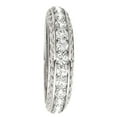 thumbnail image 4 of AoneJewelry 1/2 Carat Diamond Wedding Band Finished With 14K Solid White Gold, 4 of 5