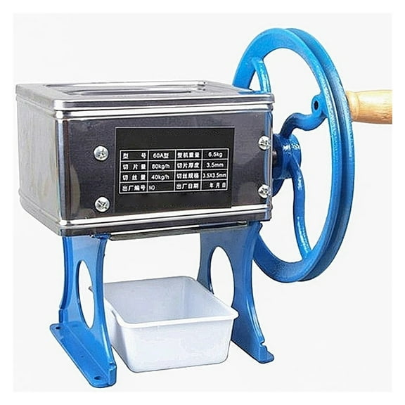 Meat Grinder Manual Meat Slicer Stainless Steel Meat Slicer Household Chopper Commercial Cutting Machine 60A