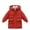 Red, variant on Cethrio Girls Puffer Jackets, Warm Waterproof Full Zip Mid-length Winter Coats Pink Size 7-8
